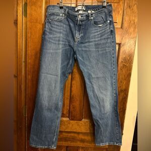 Calvin Klein Jeans Men's Straight Fit in Denim Blue Size 34 X 30